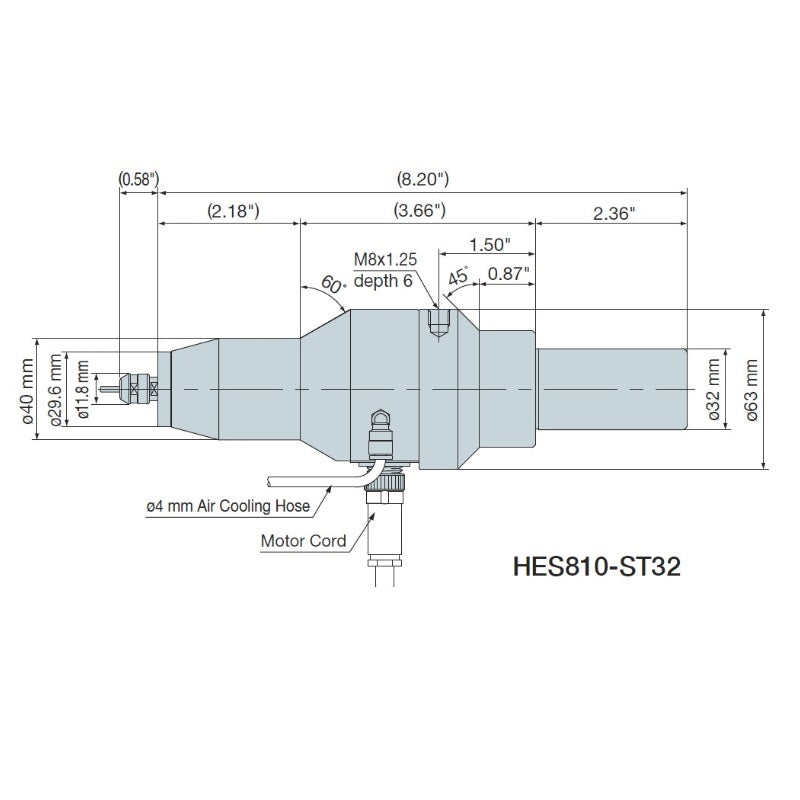 NSK Nakanishi HES-810 Milling Spindle - 80,000 RPM– ArtcoTools.com