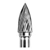 ARTCO Carbide Bur - Pointed Tree  - 1/4" Ø Shank