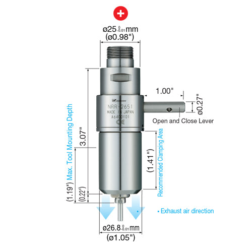 NSK Nakanishi NRR-2651 Lever Type Spindle– ArtcoTools.com
