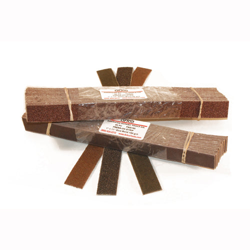 Abrasive Press-On PSA Strips