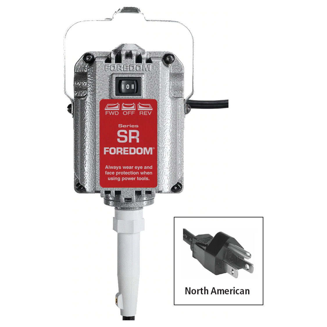Foredom® M.SR Hang-Up Motor, Key Tip Shafting, 230V