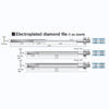 NSK Nakanishi Sheenus Ultrasonic Electroplated Diamond Files