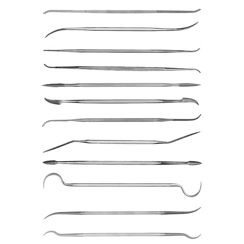 Grobet 6'' Die Sinker Riffler Files - 12 PC Set– ArtcoTools.com