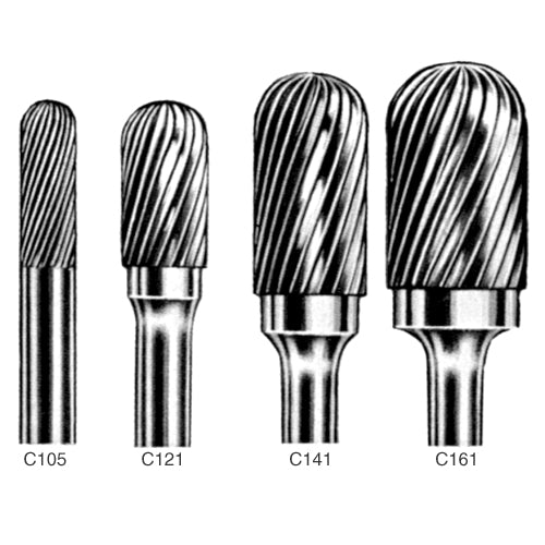 Carbide Grinding Burr - Form C, 12mm Head, 6mm Shank For Die Grinder - View #10