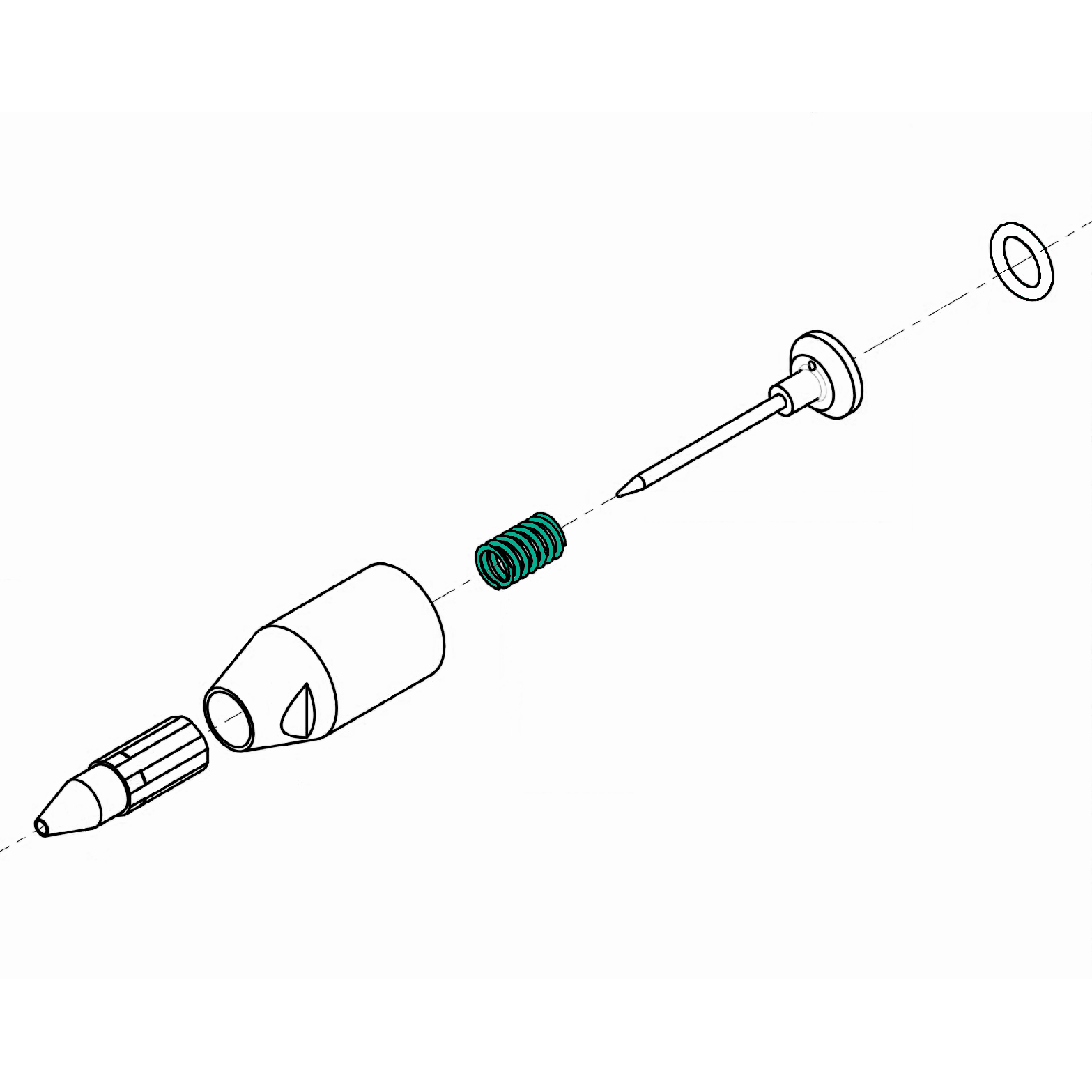 Pen Spring Button Thingivers Suhner® LGS 30 Engraving Pen - Spring– ArtcoTools.com