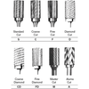 Carbide Bur - 1/8'' dia.