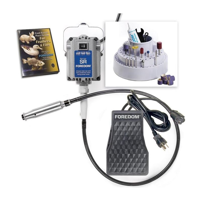 thumbnail image 2 of Foredom K.2293 PowerGraver Kit - Professional Engraving, Stone Setting & Decorative Work - Made In USA 2 of 5